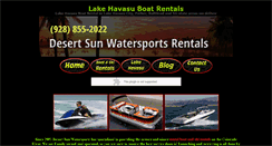 Desktop Screenshot of desertsunwatersports.com